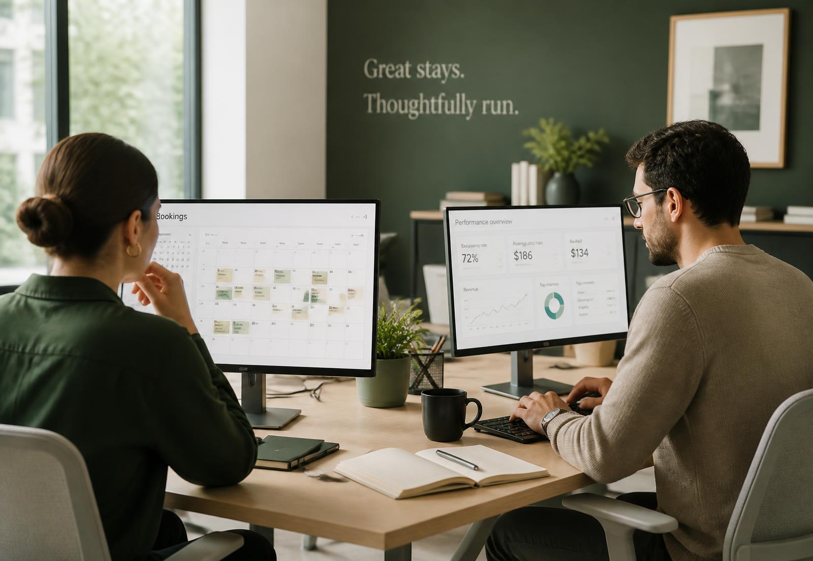 ScaleStay team at work